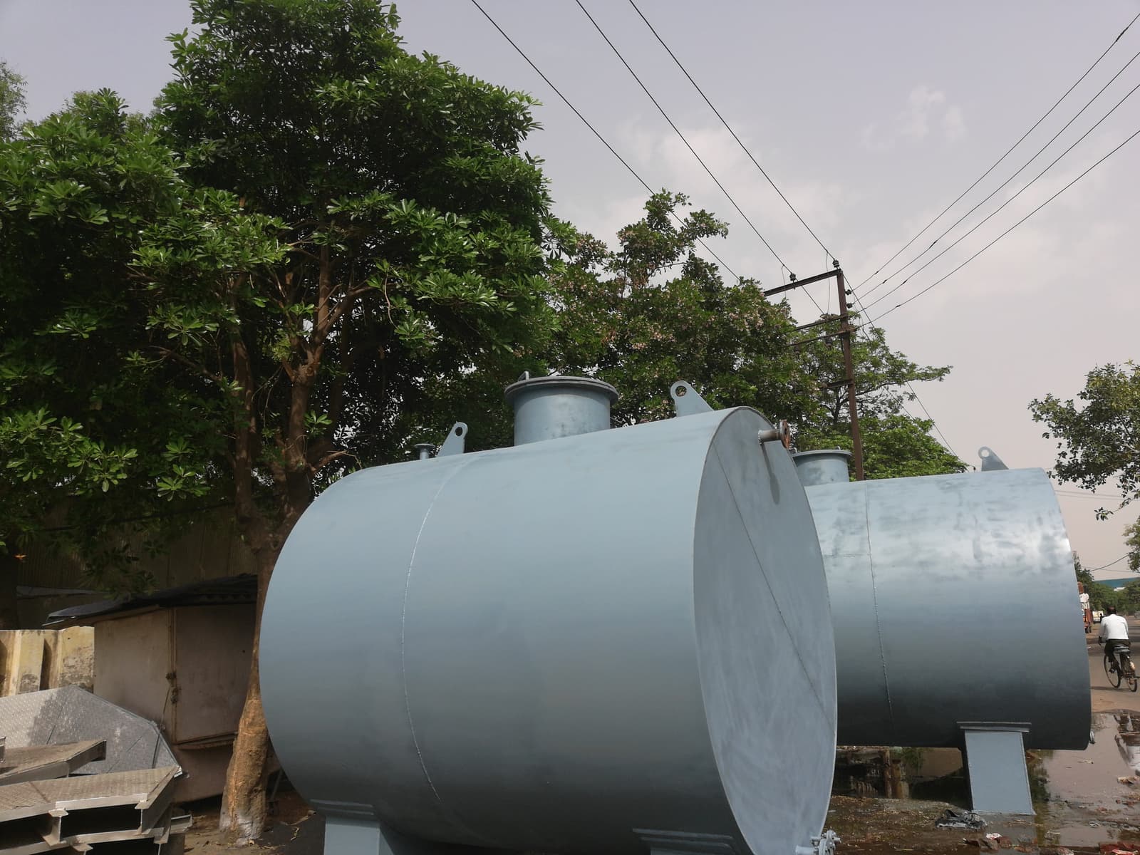 MS & SS industrial storage tanks
